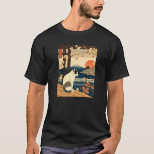 Ukiyo e Kanagawa Vintage Japanische Tätowierung Ka T-Shirt
