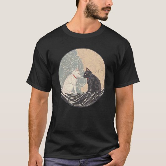 Ukiyo e Katzen T-Shirt (Vorderseite)