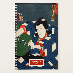 Ukiyo-e Schauspielerin IllustrationToyohara Kunich Planer