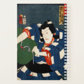 Ukiyo-e Schauspielerin IllustrationToyohara Kunich Planer (Rückseite)