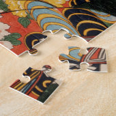 Ukiyo-e-Stil-Illustration von Toyohara Kunichika Puzzle (Seite)