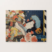 Ukiyo-e-Stil-Illustration von Toyohara Kunichika Puzzle (Horizontal)