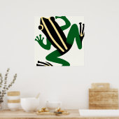 Ukiyo-E Style Japanisch Art Asian Frog Poster (Küche)