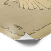 [Ukiyo-E] The Heron Maiden Poster (Ecke)