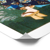 ukiyoe - 和 漢 百 語 Nr. 26 - 不 破 - Poster (Ecke)