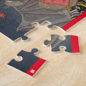 ukiyoe - Akatsuki Hoshigorō - japanischer Zauberer Puzzle (Seite)