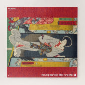 ukiyoe - Ama Myōchin - japanischer Zauberer - Puzzle (Horizontal)