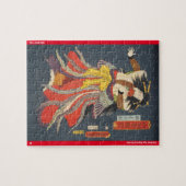 ukiyoe - Ban Jyakutarō - japanischer Zauberer - Puzzle (Horizontal)
