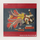 ukiyoe - Ban Jyakutarō - japanischer Zauberer - Puzzle (Horizontal)