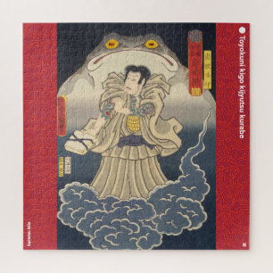 ukiyoe - Gantetsu hōin - japanischer Zauberer - Puzzle