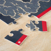 ukiyoe - Gantetsu hōin - japanischer Zauberer - Puzzle (Seite)