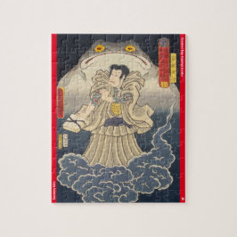 ukiyoe - Gantetsu hōin - japanischer Zauberer - Puzzle