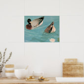 Ukiyoe [Goyo] Enten (S) Poster (Küche)