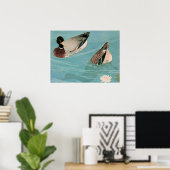 Ukiyoe [Goyo] Enten (S) Poster (Heimbüro)