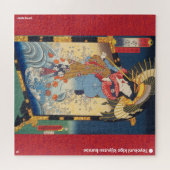 ukiyoe - Hakata Kojorō - japanischer Zauberer - Puzzle (Horizontal)