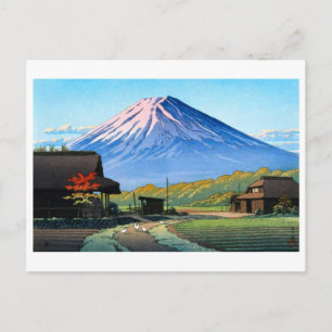 ukiyoe [hasui] A01 Herbst in Funatsu Postkarte