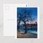 ukiyoe [hasui] A11 Frühlingsabend bei Otemon Postkarte (Vorne/Hinten)