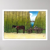 ukiyoe - Hasui - C08 - Am Fluss Sumida Aroun... Poster (Vorne)