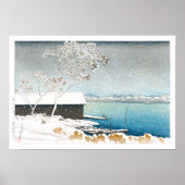 ukiyoe - Hasui - C11 - Shirahige in Snow - Poster (Vorne)