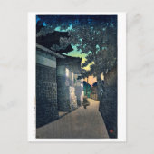 ukiyoe [hasui] C20 Kosho Temple, Himi, Etchu Postkarte (Vorderseite)