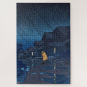 ukiyoe [hasui] C24 Abend Dusche, Teradomari Puzzle (Vertikal)