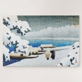 ukiyoe [hasui] C27 Amanohashidate in Snow Puzzle (Horizontal)