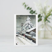 ukiyoe [hasui] C30 Miyazu in der Provinz Tango Postkarte (Stehend Vorderseite)