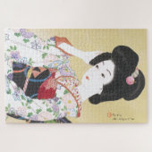 ukiyoe - Hasui - m01 - Die verblassende Quelle - Puzzle (Horizontal)