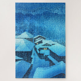 ukiyoe - Hasui - m04 - Hataori Hot Spring - Puzzle