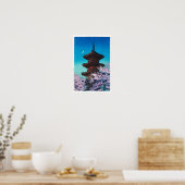 ukiyoe - Hasui - m08 - Frühjahrs-Abend - Poster (Küche)