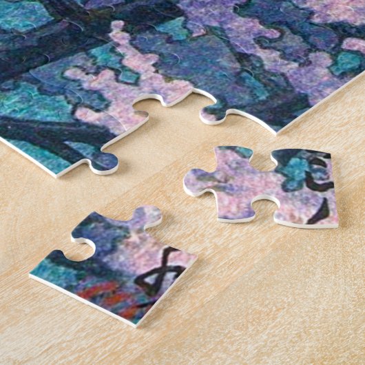 ukiyoe - Hasui - m08 - Frühjahrs-Abend - Puzzle (Seite)