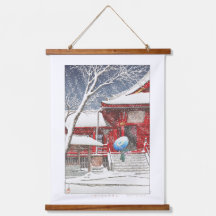 ukiyoe - Hasui - m09 - Schnee bei Ueno Kiyomizudo 