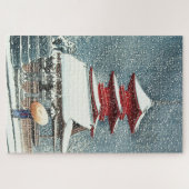 ukiyoe - hasui - m10 - Toshogu Shrine, Ueno - Puzzle (Horizontal)