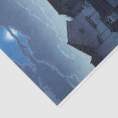 ukiyoe hasui n07 Matsue, Izumo (hazy moon) Seidenpapier