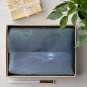 ukiyoe hasui n07 Matsue, Izumo (hazy moon) Seidenpapier