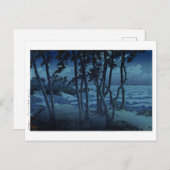 ukiyoe hasui n10 Hinomisaki in Izumo Postkarte (Vorne/Hinten)