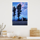 ukiyoe hasui n14 Kanda Myojin Shrine Pjüngsten Poster (Küche)