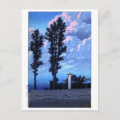 ukiyoe hasui n14 Kanda Myojin Shrine Pjüngsten Postkarte (Vorderseite)