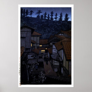 ukiyoe hasui n15 Arifuku Wellness-Center, Iwami Poster