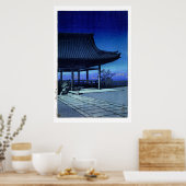 ukiyoe hasui n17 Kōzu, Osaka Poster (Küche)