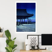 ukiyoe hasui n17 Kōzu, Osaka Poster (Heimbüro)