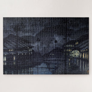 ukiyoe hasui n18 Kinosaki, Tajima Puzzle