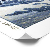 ukiyoe hasui n22 Nakayamashichiri, Hida Poster (Ecke)