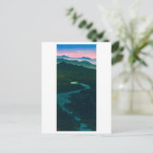 ukiyoe hasui No58 Etchu’s Ioritani Pass Postkarte (Stehend Vorderseite)