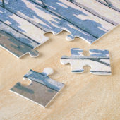 ukiyoe - hasui - No.18 Meguro Fudo Temple - Puzzle (Seite)