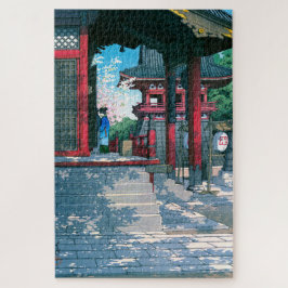 ukiyoe - hasui - No.18 Meguro Fudo Temple - Puzzle
