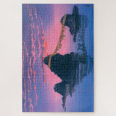 ukiyoe - hasui - No.25 Die paar Felsen von ... Puzzle (Vertikal)