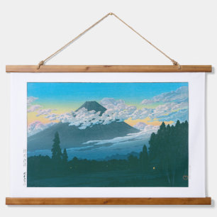 ukiyoe - hasui - No.29 in der Nähe von Susono - Wandteppich Mit Holzrahmen