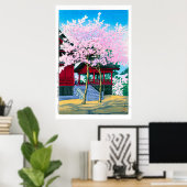 ukiyoe - hasui - No.44 Kiyomizu Hall, Ueno - Poster (Heimbüro)