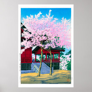 ukiyoe - hasui - No.44 Kiyomizu Hall, Ueno - Poster
